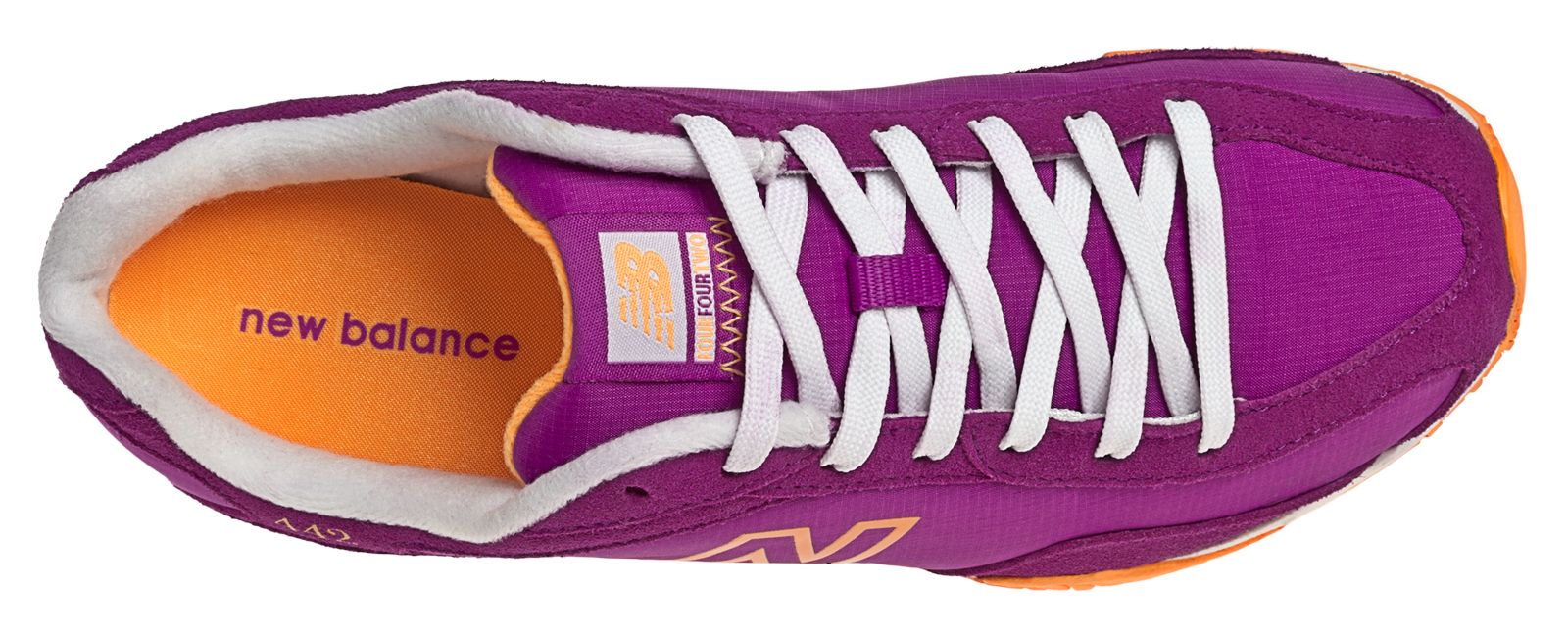 New Balance 442, Purple Cactus Flower with Neon Orange
