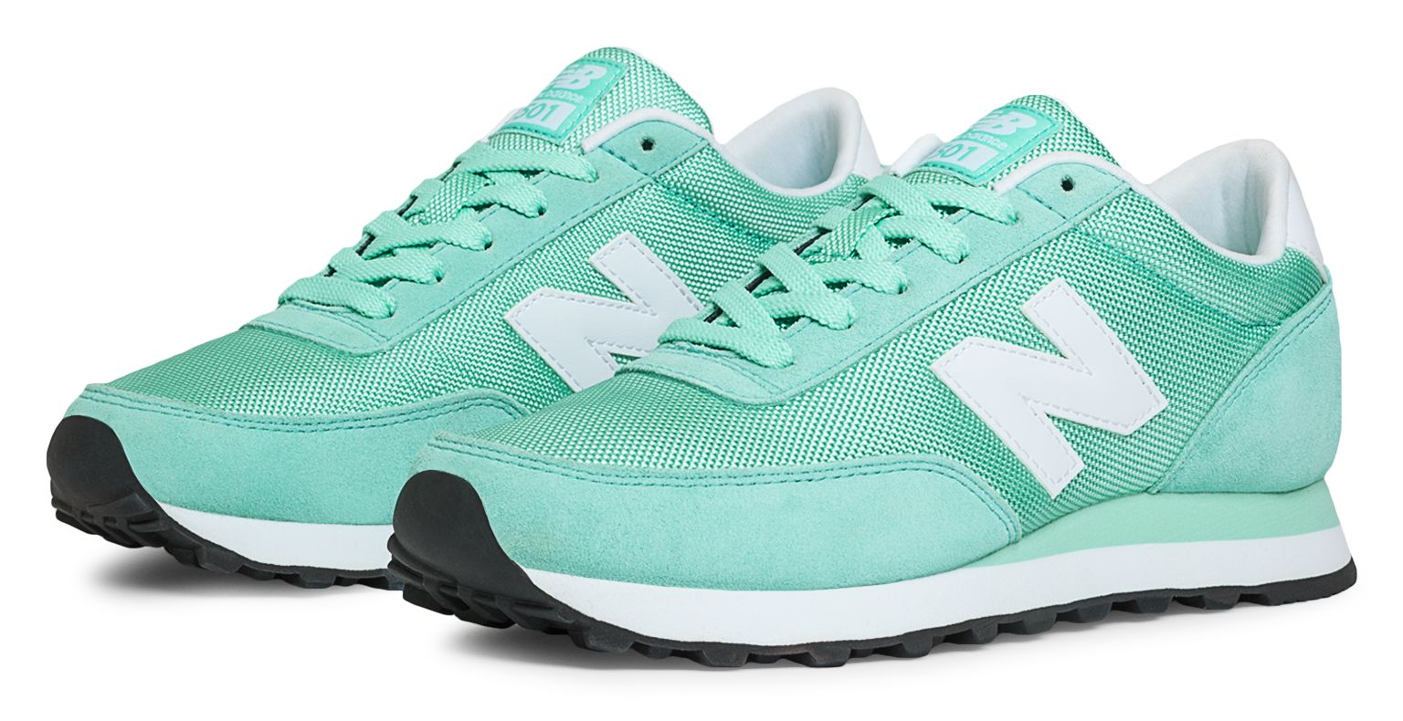 New Balance 501, Mint with White