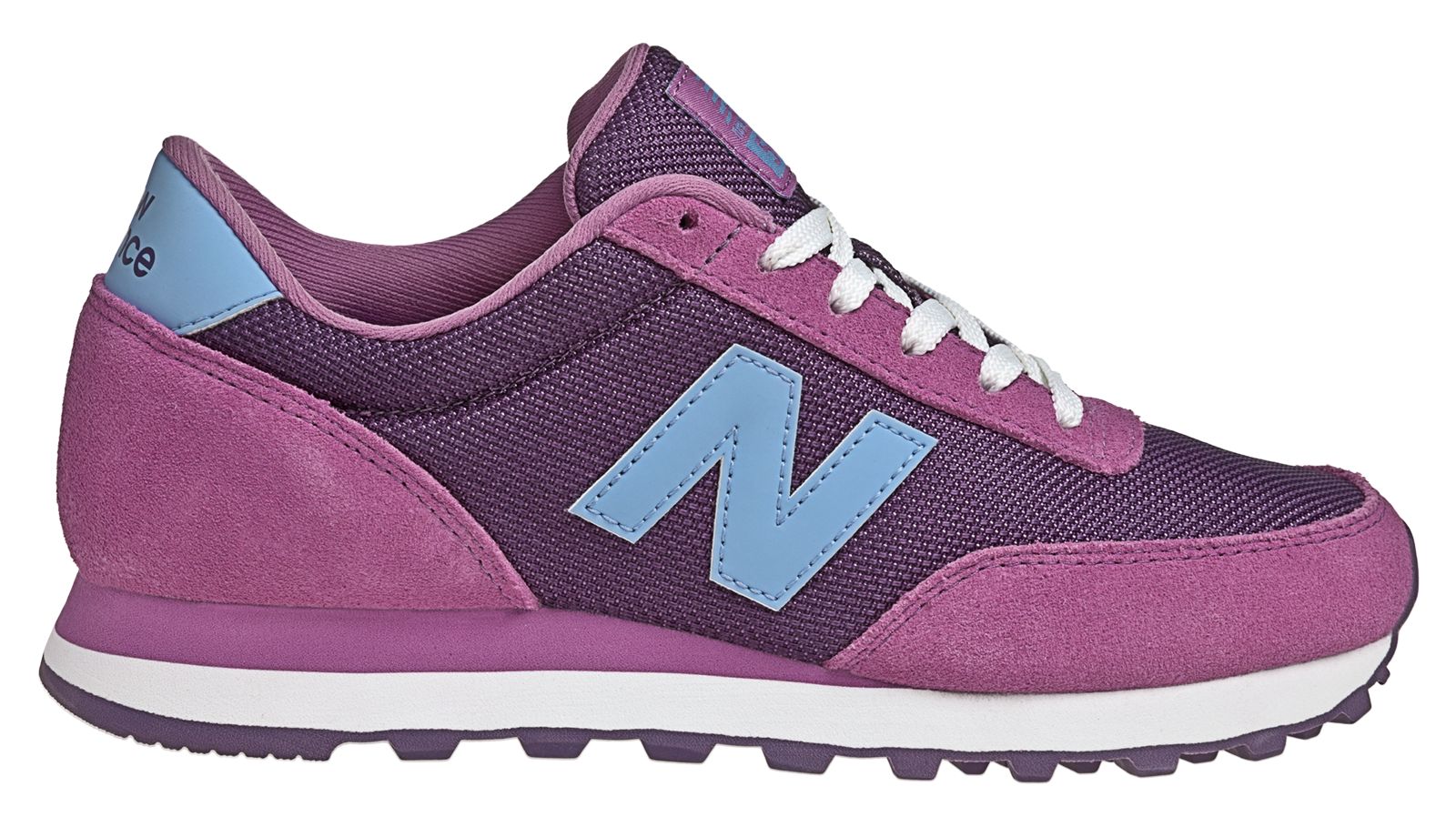 New Balance 501, Purple with Light Blue