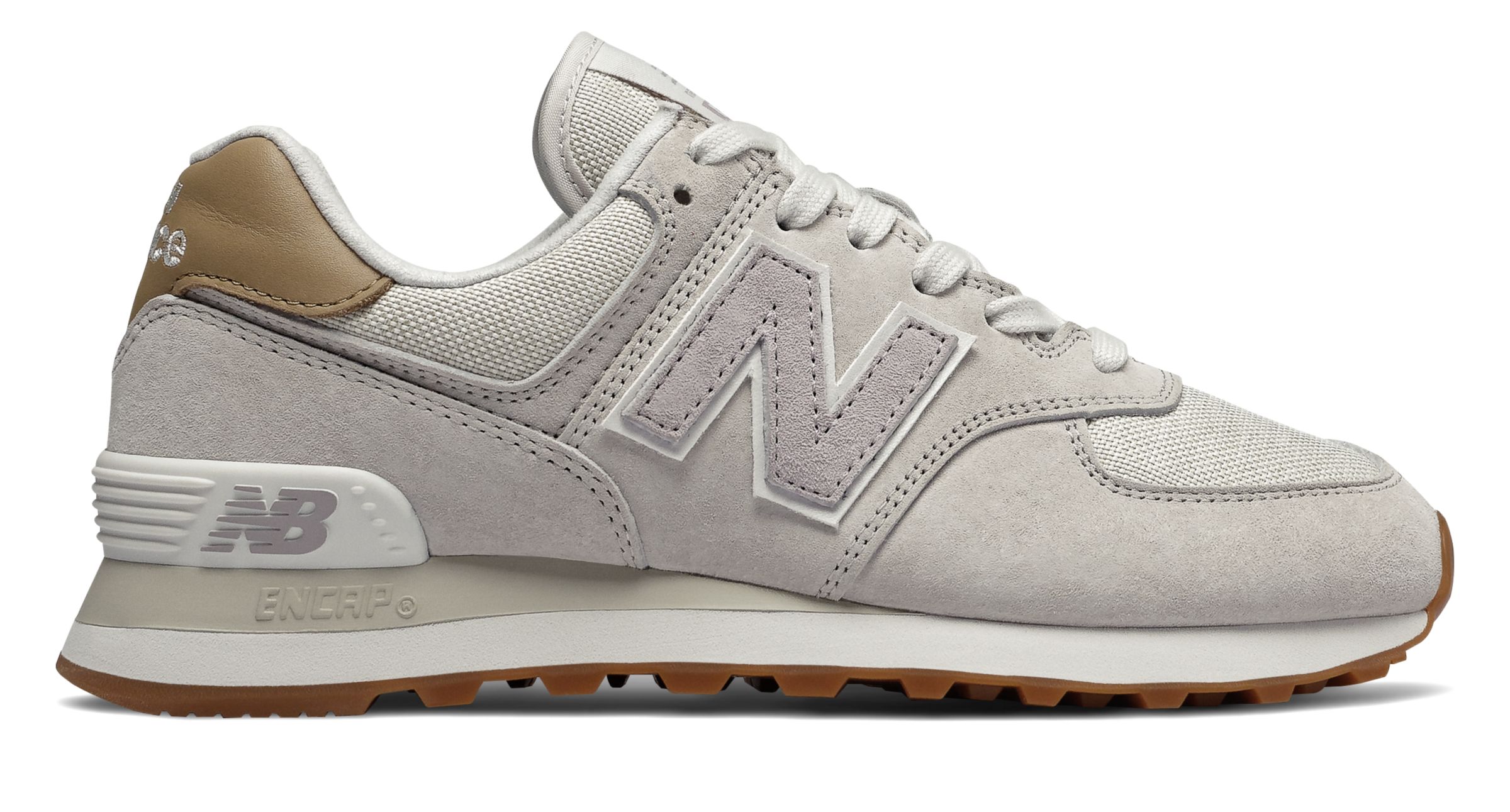 new balance 574 cashmere with light cliff grey