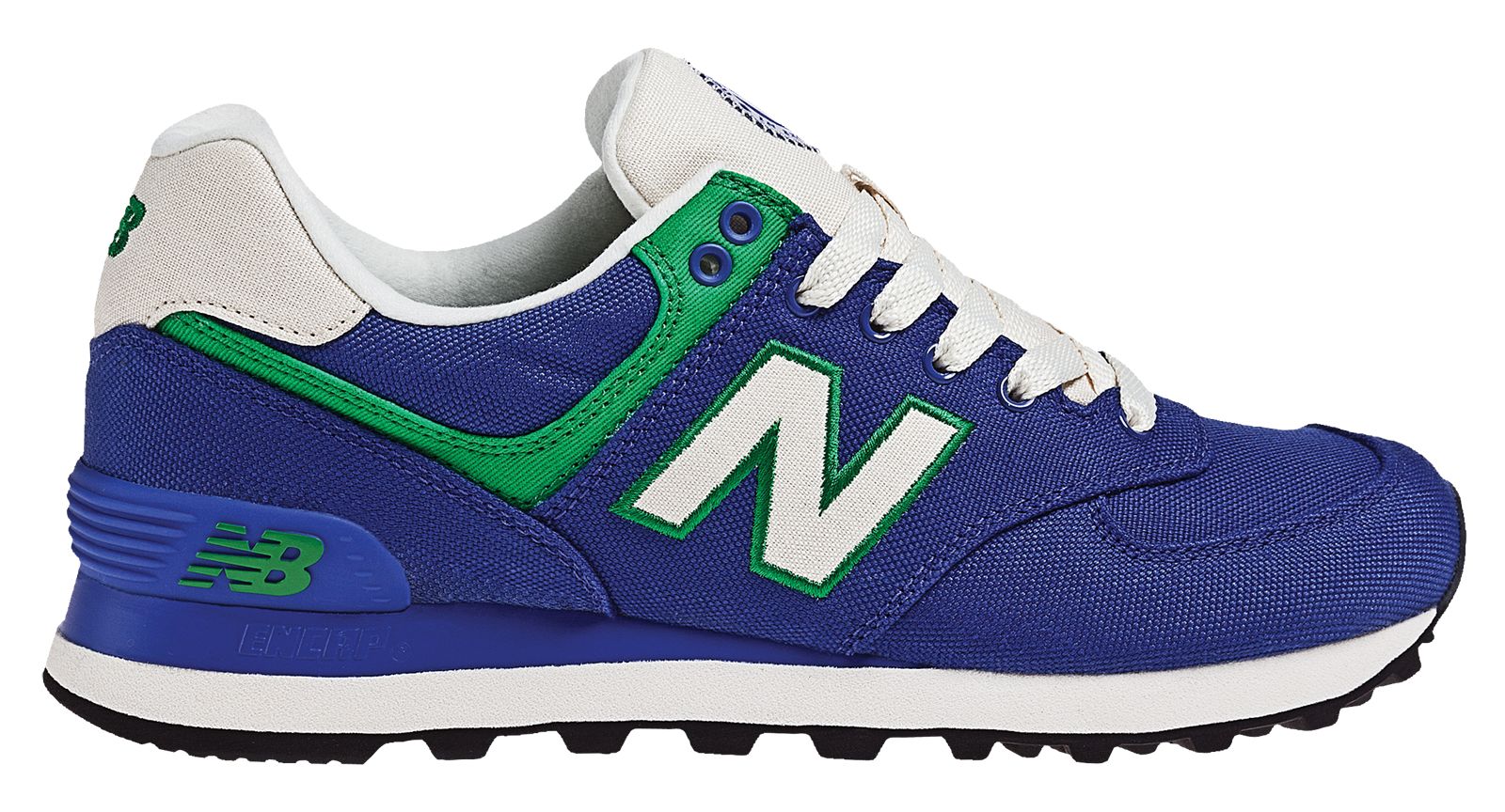 Rugby 574, Blue with Green &amp; White