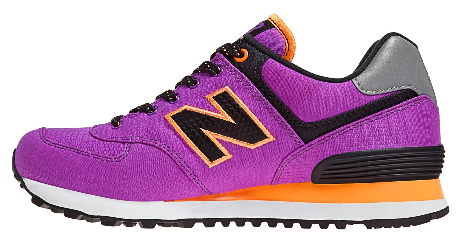 Windbreaker 574, Purple Cactus Flower with Black &amp; Orange