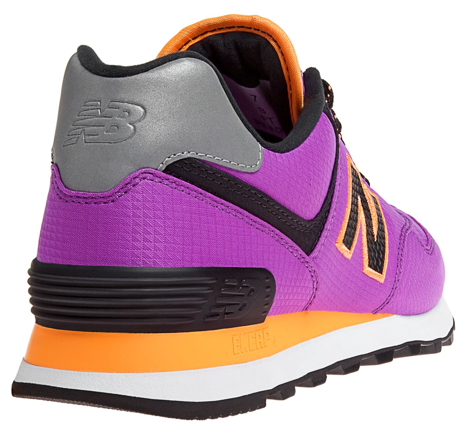 Windbreaker 574, Purple Cactus Flower with Black &amp; Orange