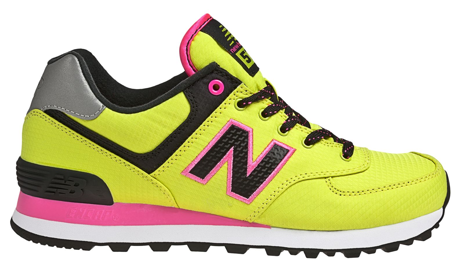Windbreaker 574, Lime Punch with Black