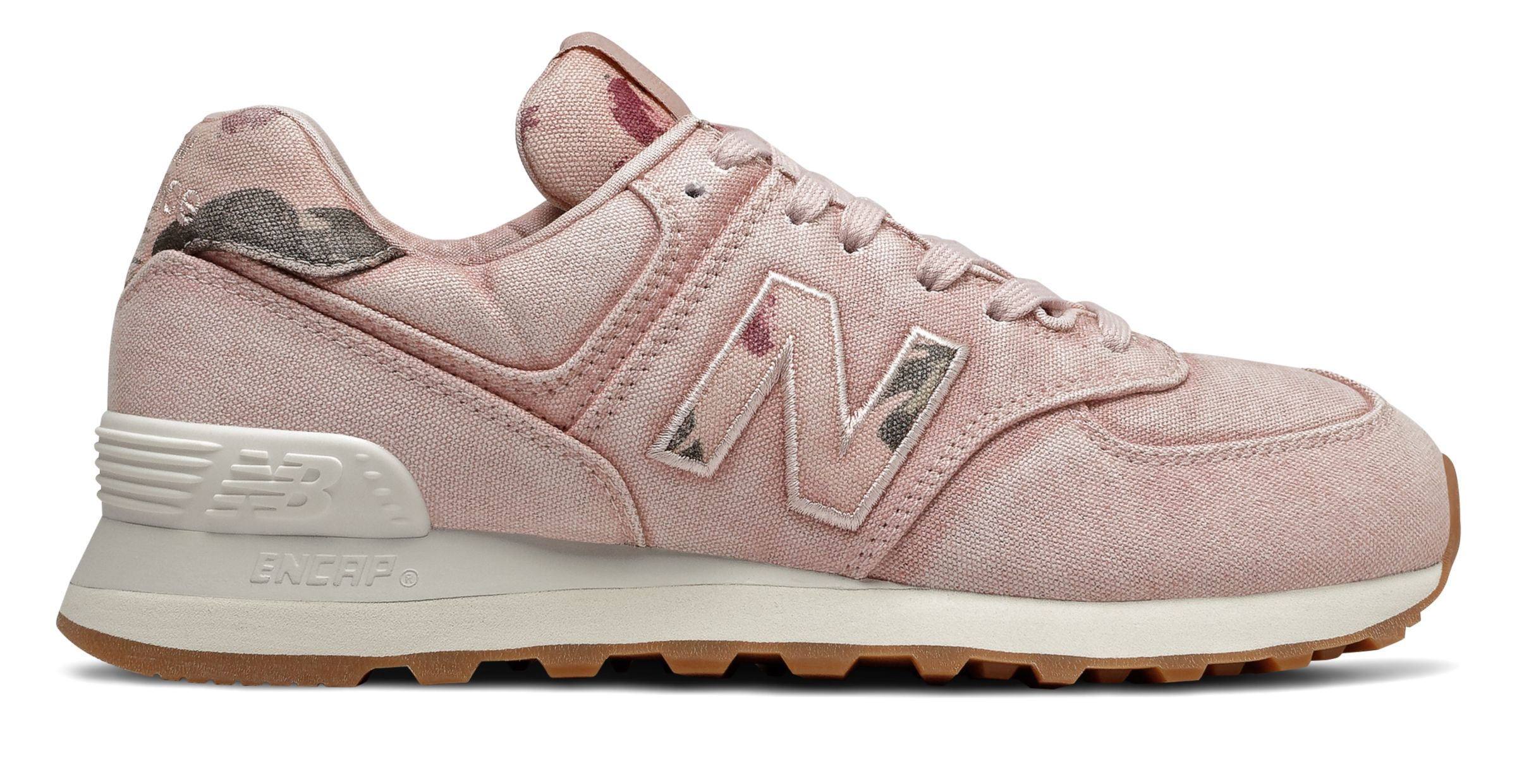 Womens New Balance 574 Stone Wash - Smoked Salt/Sea Salt, Smoked Salt/Sea Salt - WL574WOR