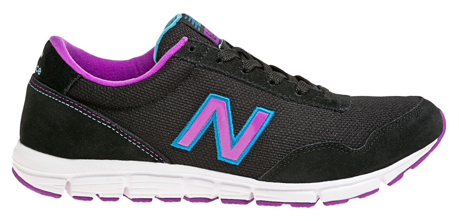 New Balance 640, Black with Purple