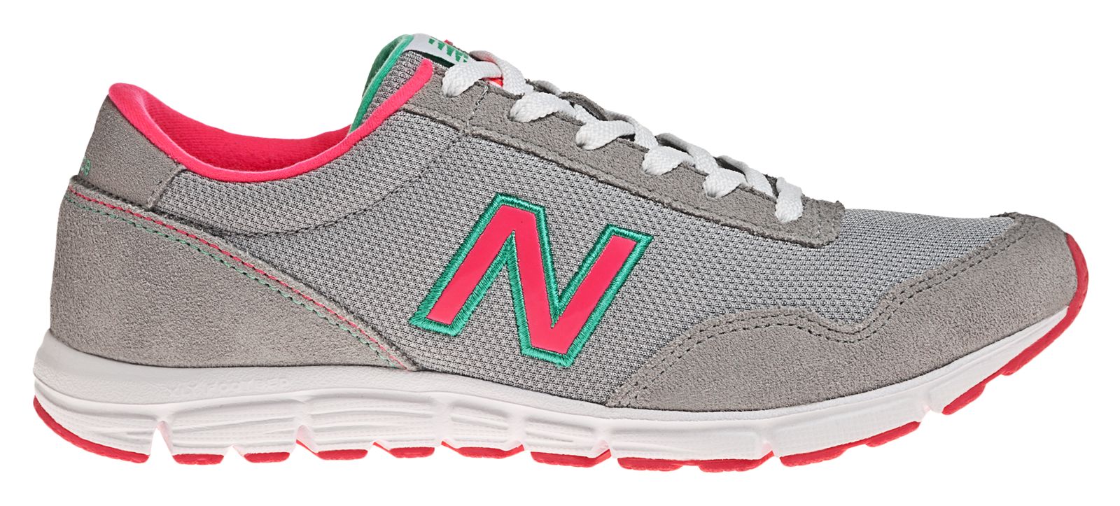 New Balance 640, Grey with Diva Pink