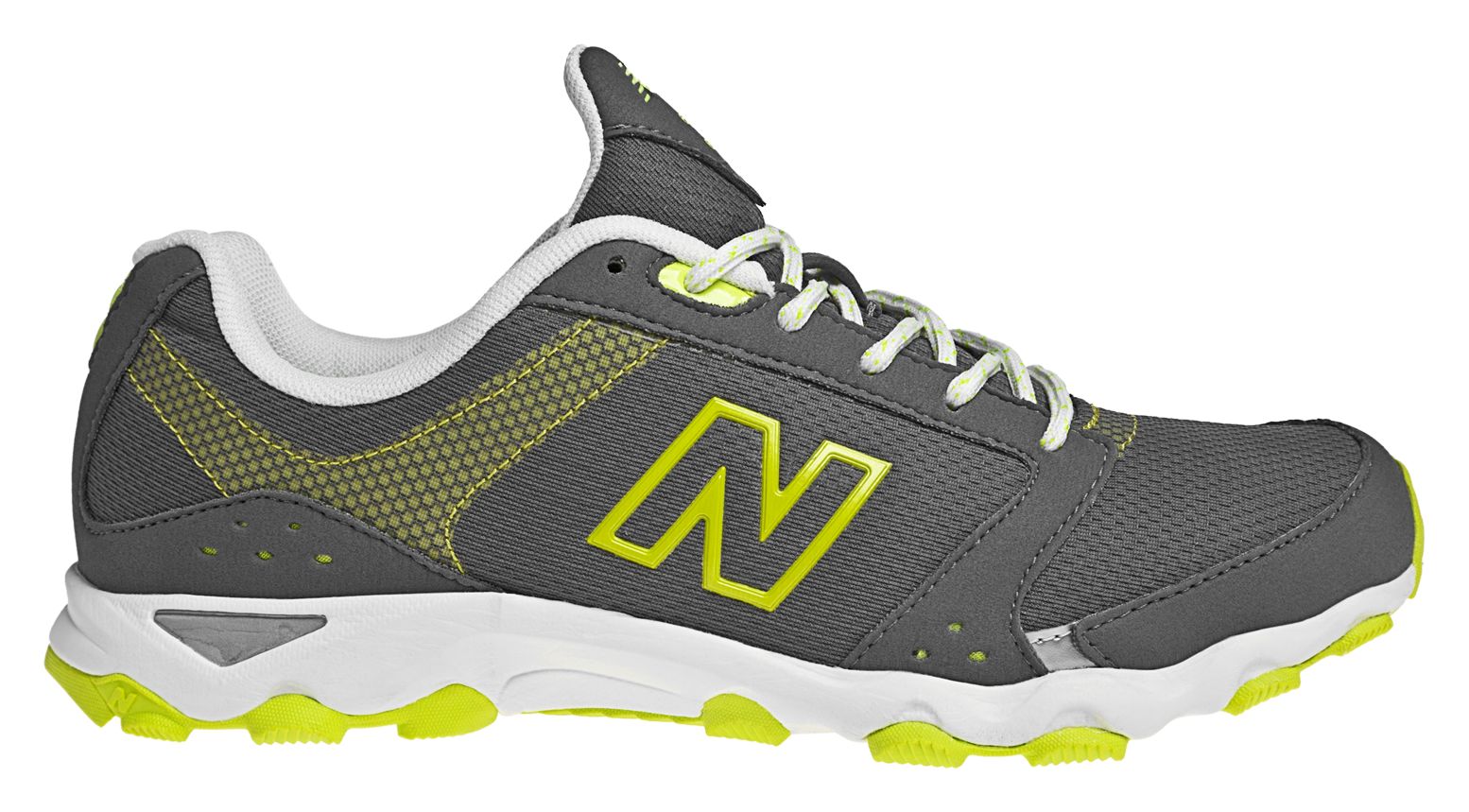 New Balance 661, Grey with Neon Yellow