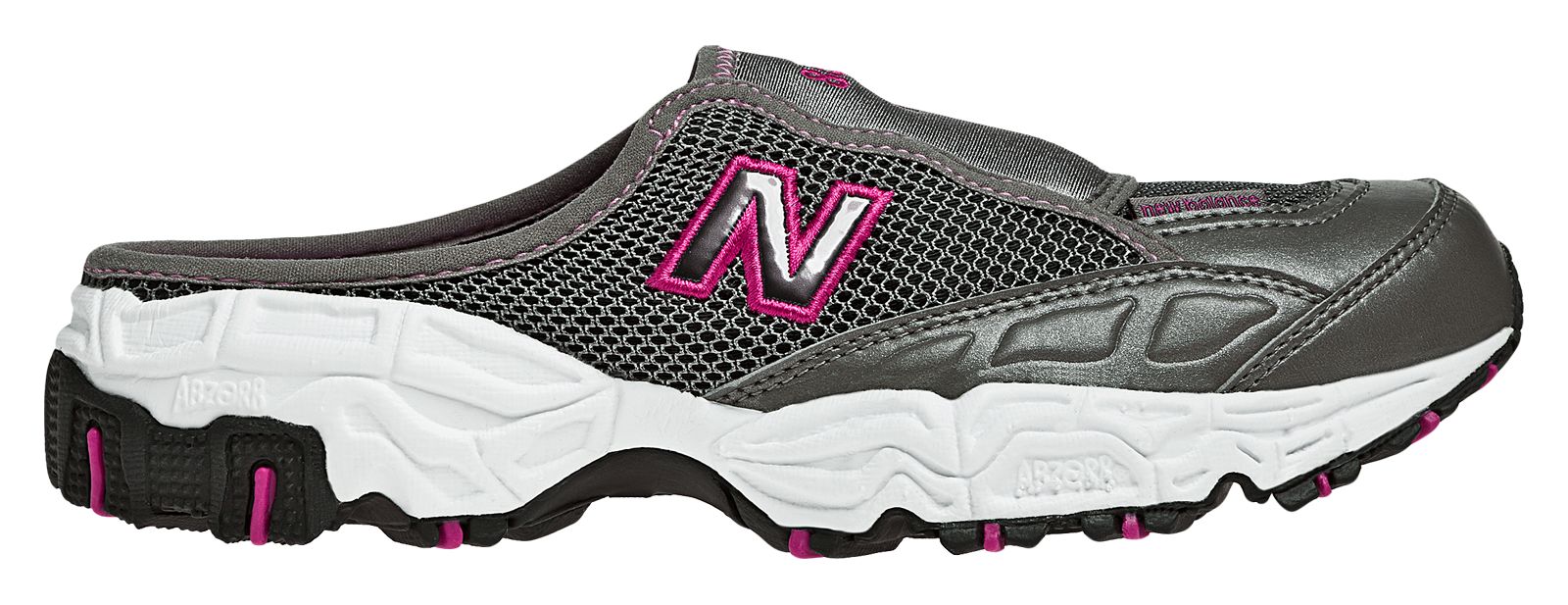 New Balance 801, Grey with Pink