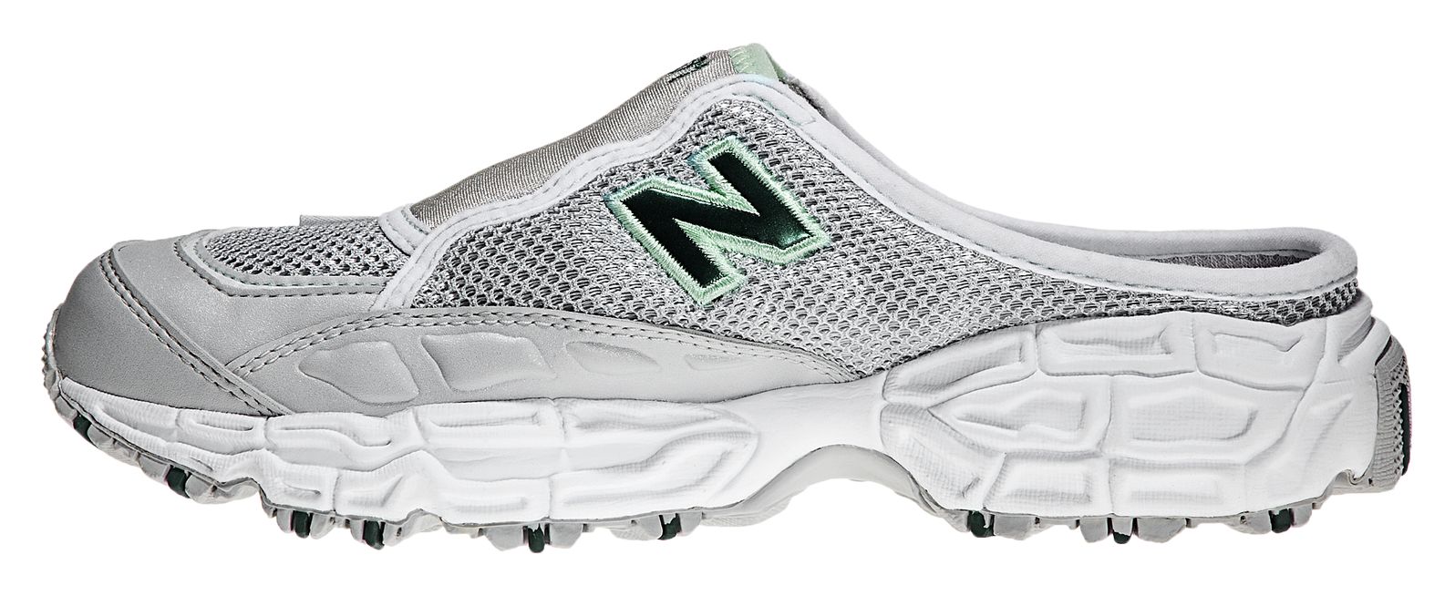 New Balance 801, Silver with Green