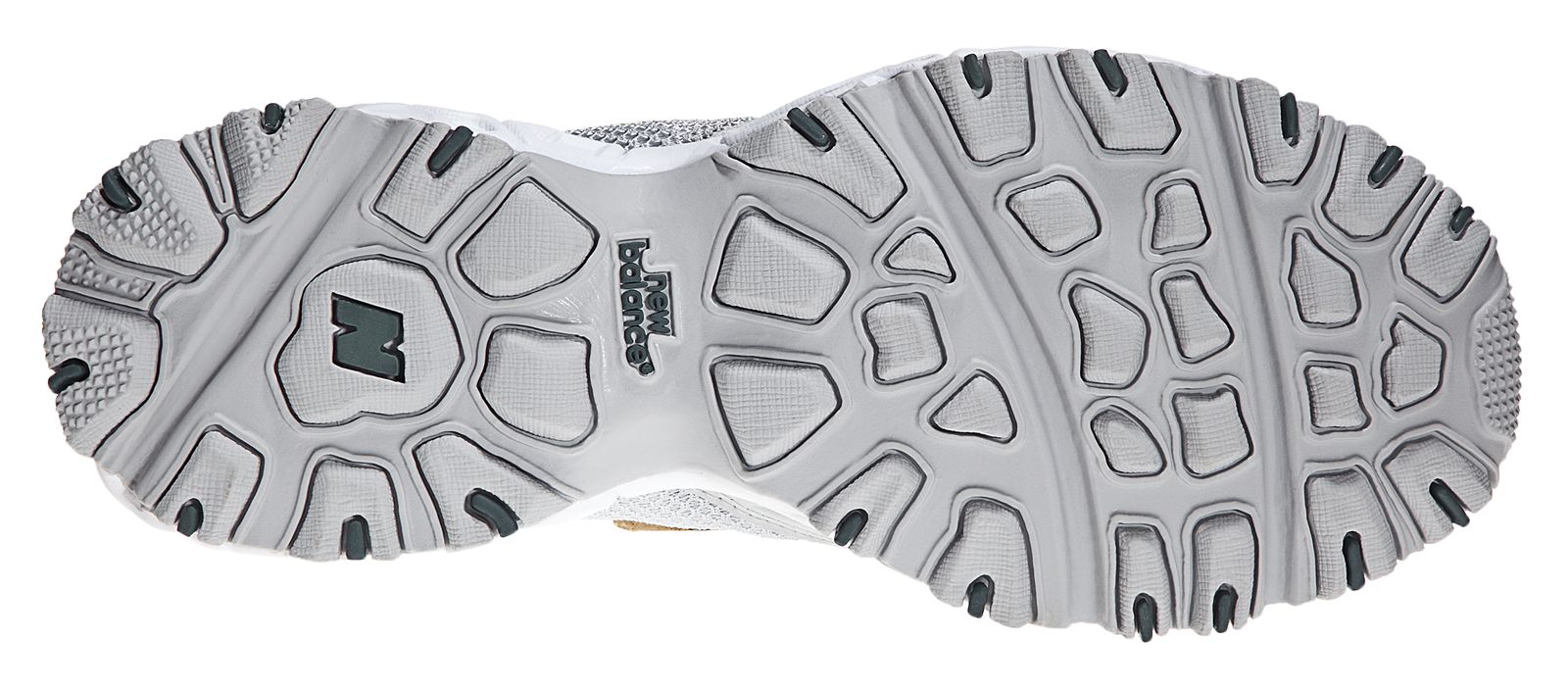 New Balance 801, Silver with Green