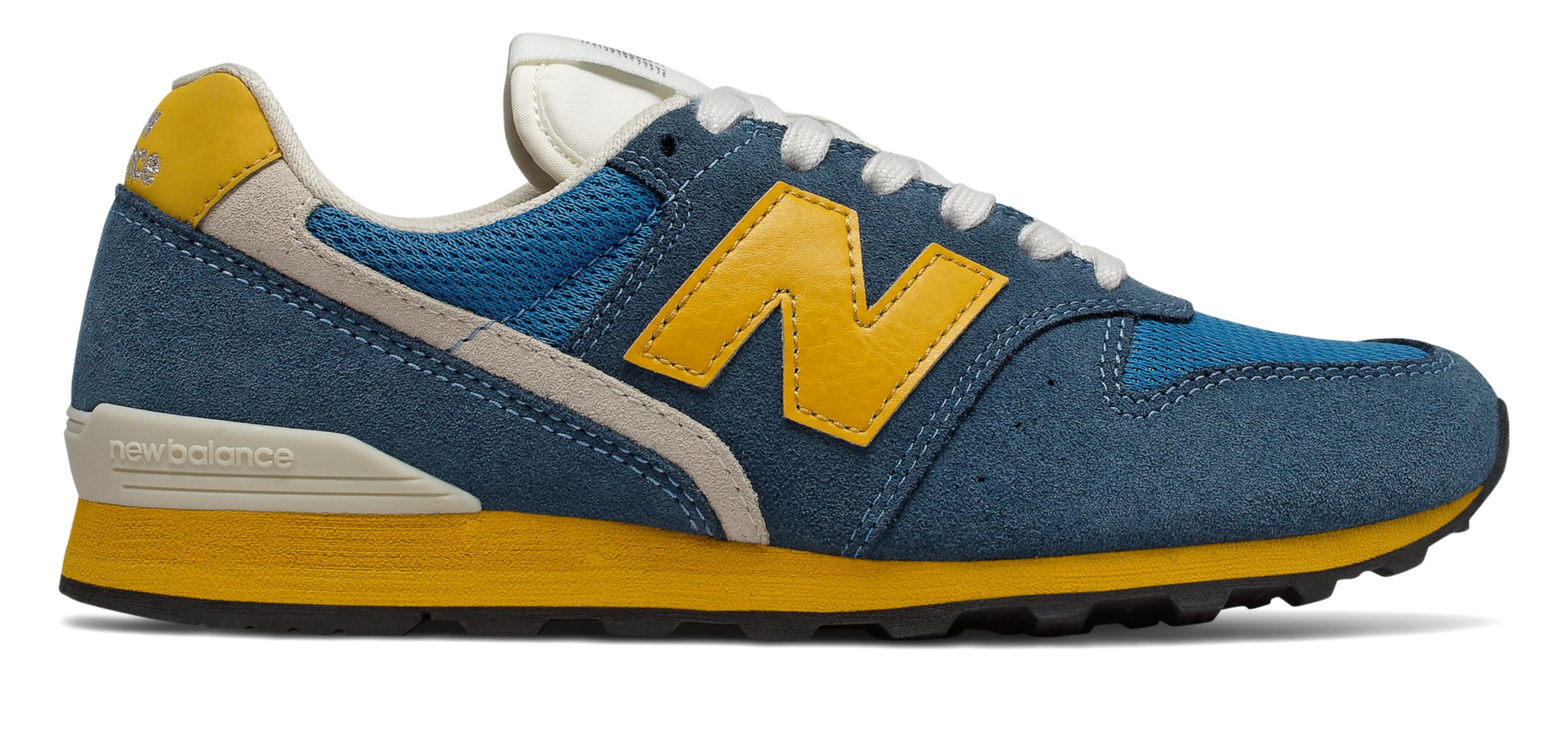 New Balance Women's 996 - Blue/Yellow, Blue/Yellow - WL996SVA
