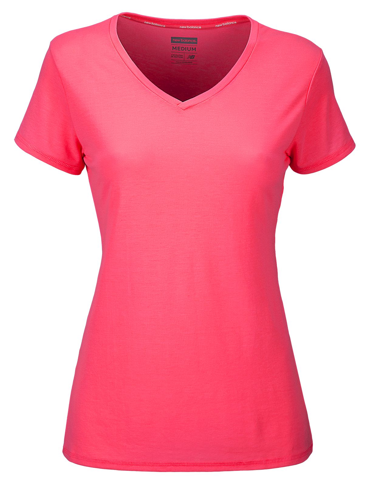 Short Sleeve Tech Tee, Pink Shock