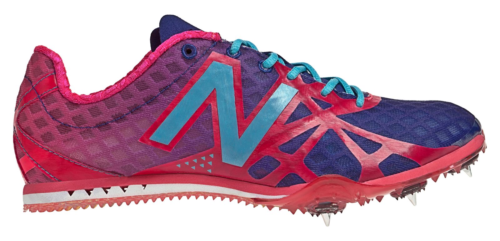 New Balance 500v2, Diva Pink with Blue