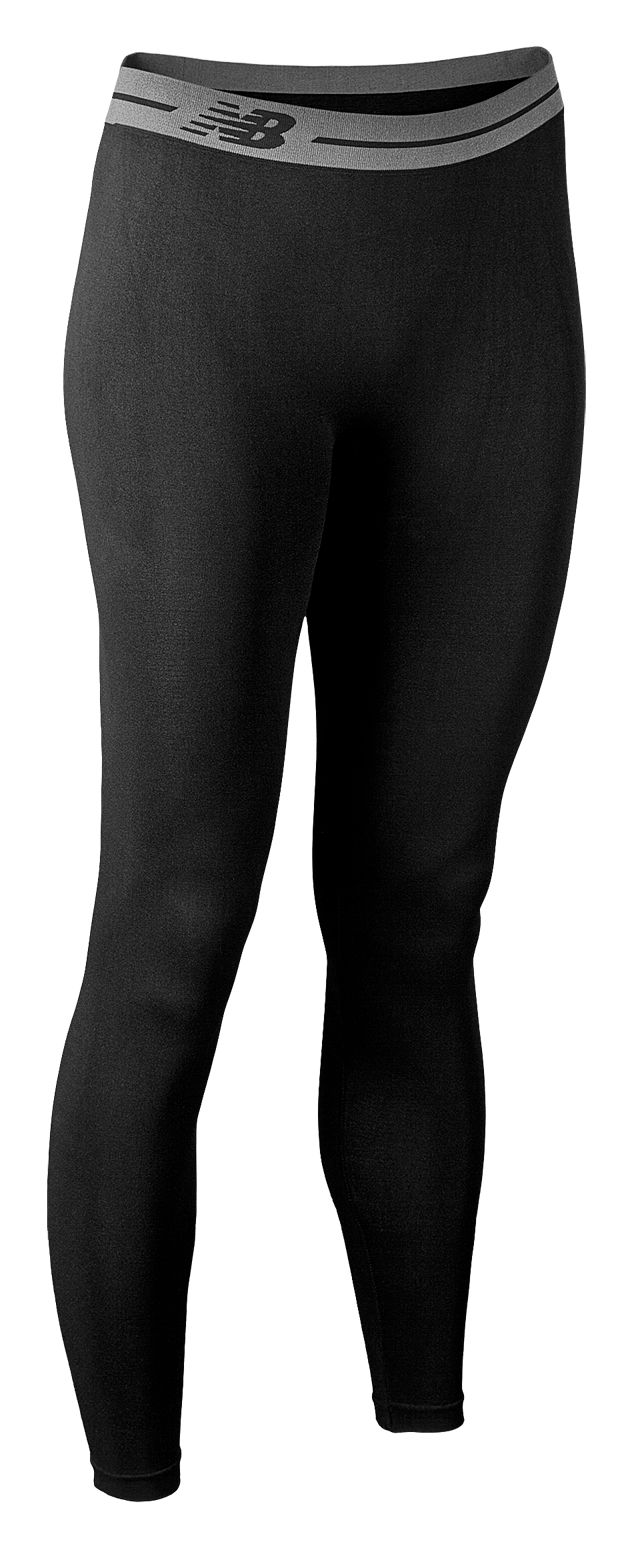 Base Layer Legging, Black with Grey