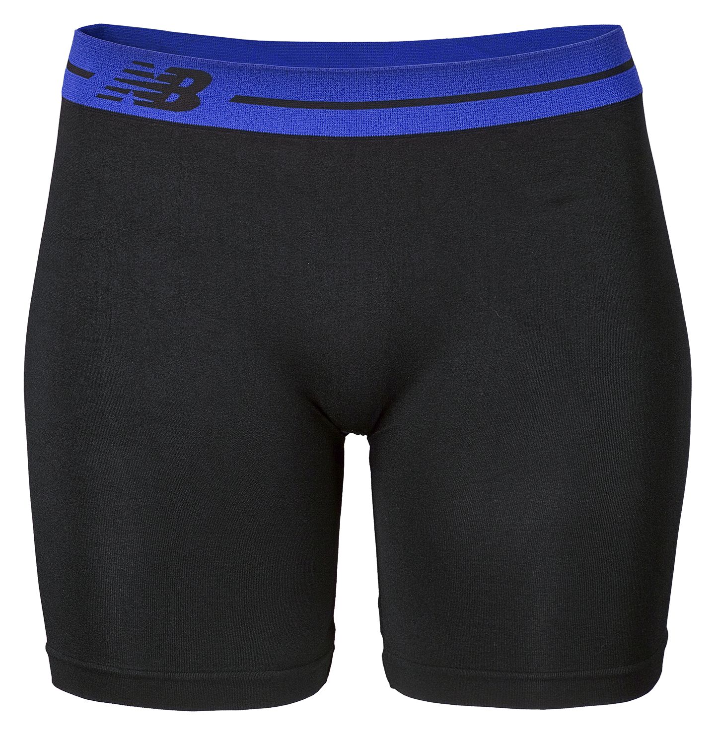 Base Layer Short, Black with Blue