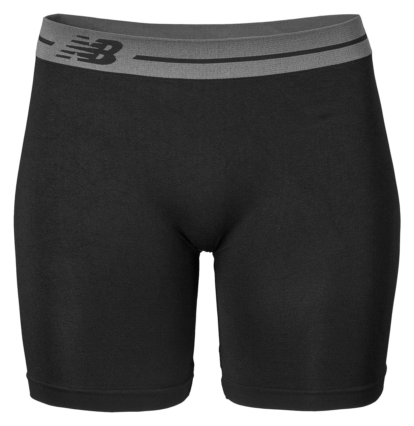Base Layer Short, Black with Grey
