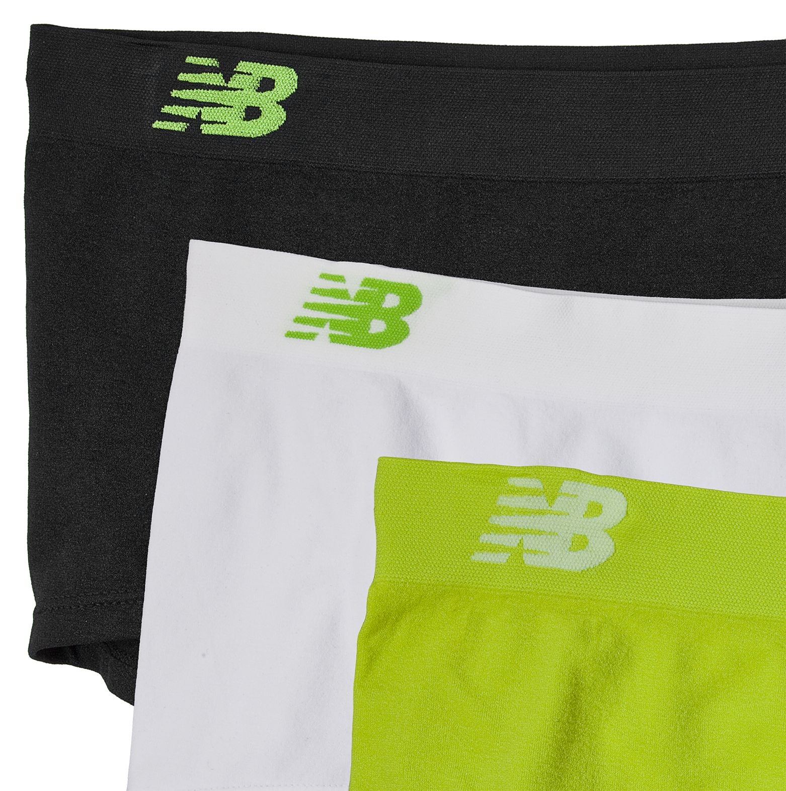 Seamless Boy Short (3 pack), Burnt Henna with Black & White