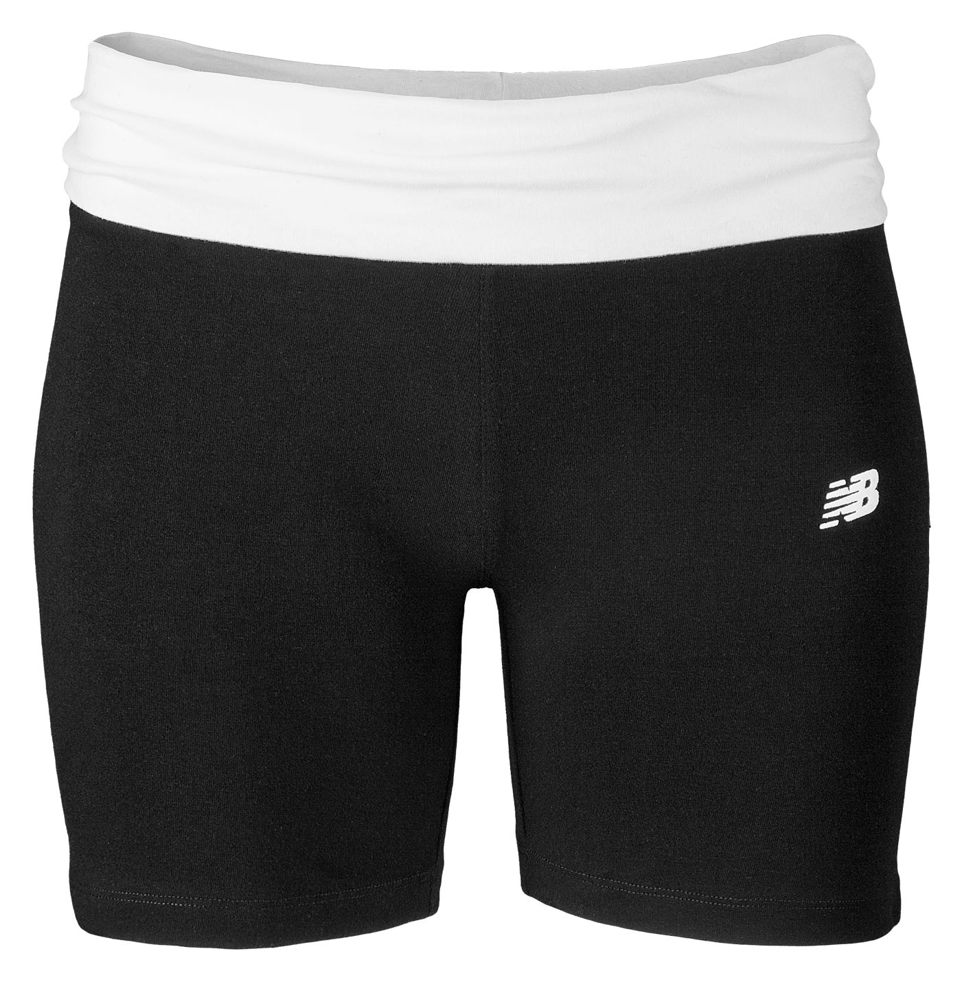 After Workout Short, Black with White
