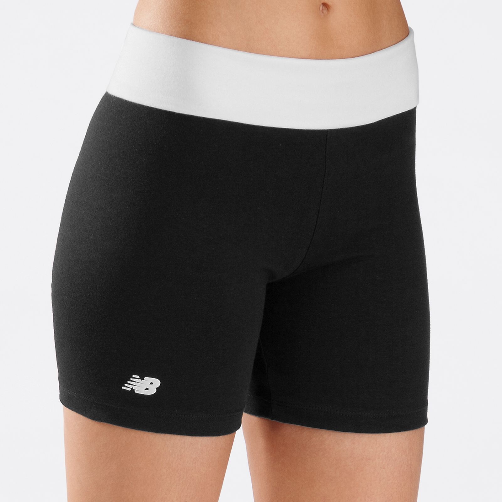 After Workout Short, Black with White