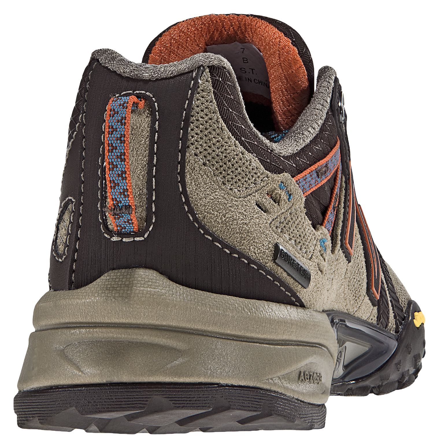 New Balance 1521, Brown with Orange &amp; Teal