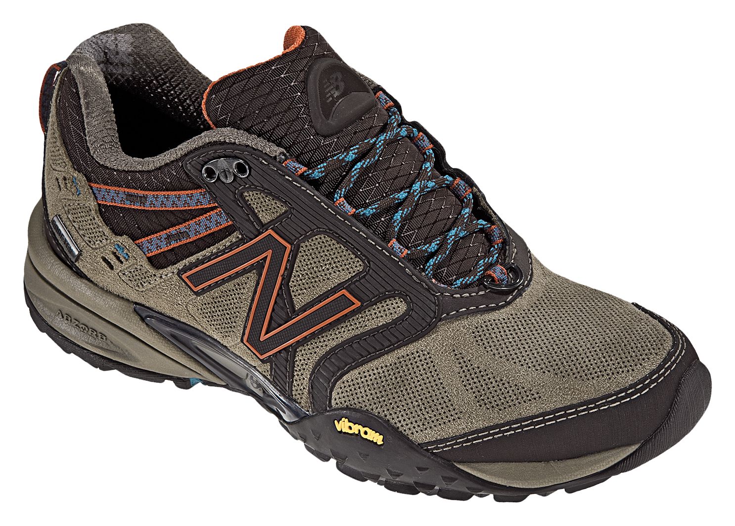 New Balance 1521, Brown with Orange &amp; Teal