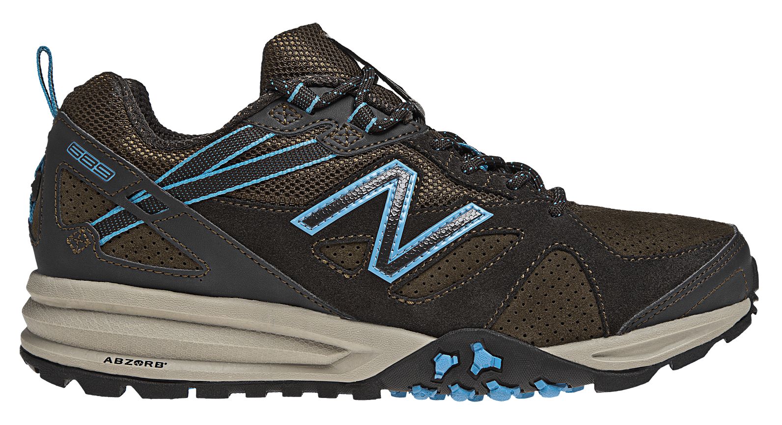 New Balance 689, Brown with Light Blue