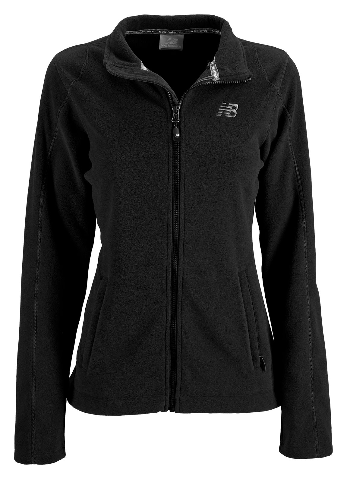 Fleece Jacket, Black