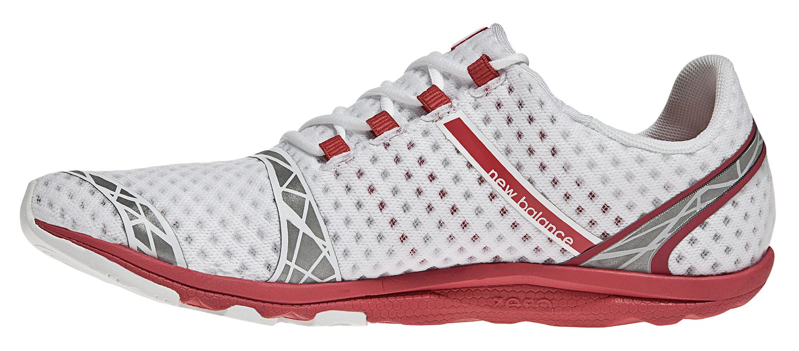 Minimus Zero, White with Silver &amp; Berry