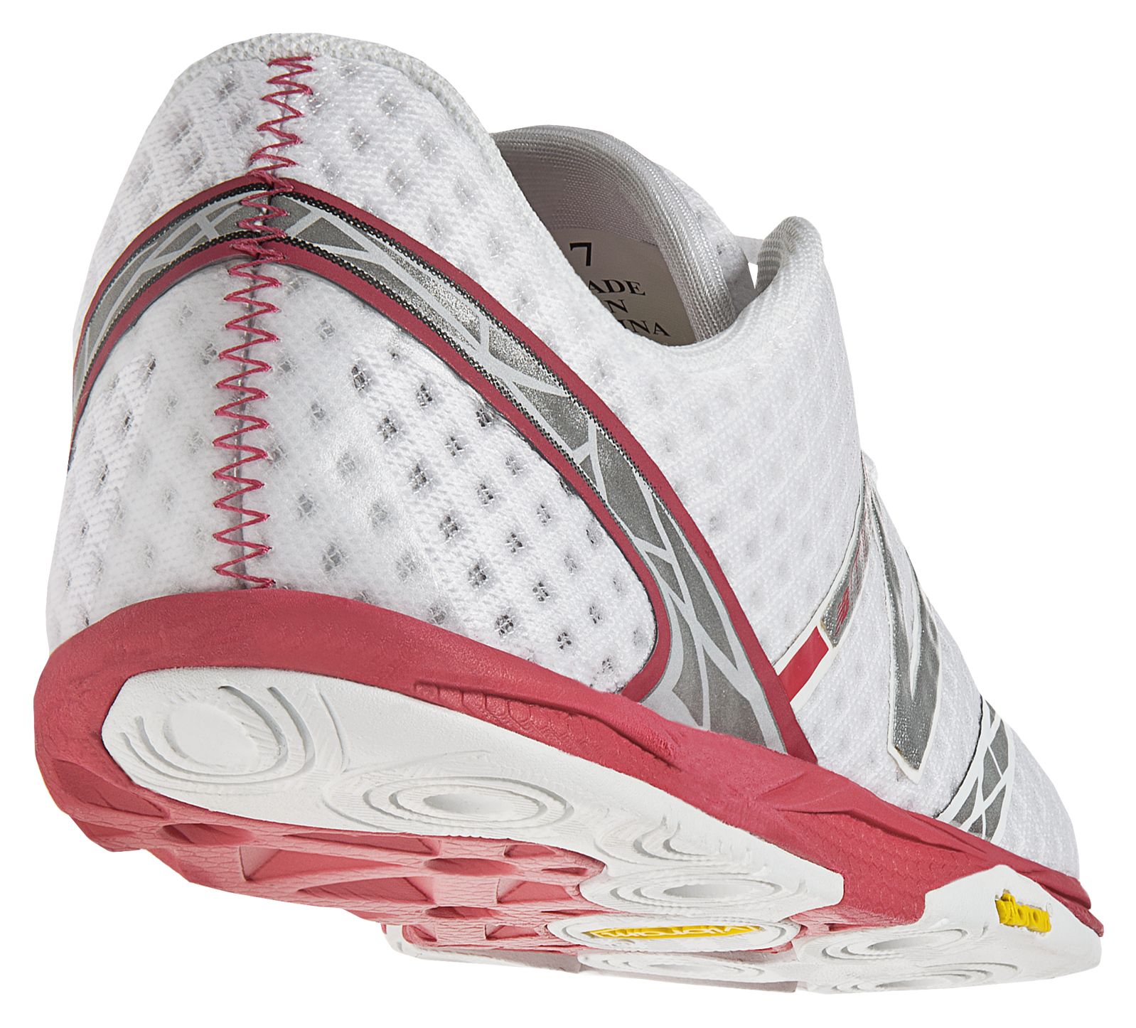 Minimus Zero, White with Silver &amp; Berry