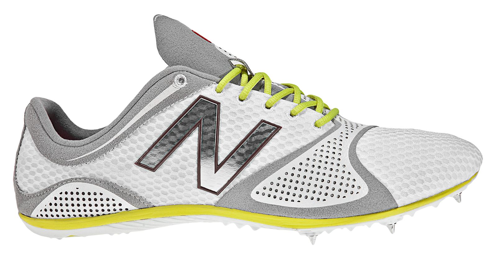 New Balance 1000, White with Silver &amp; Lime Green