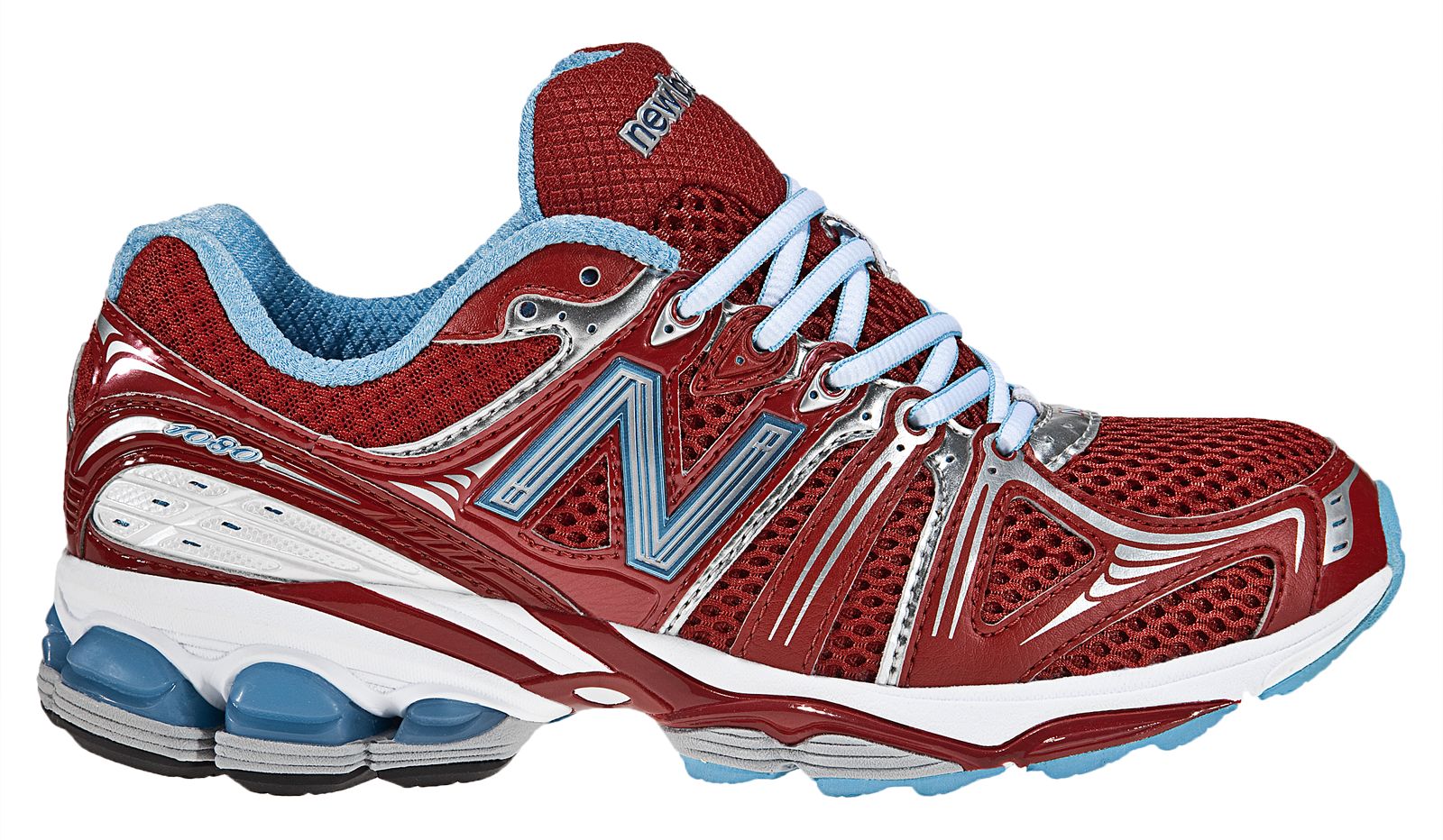 New Balance 1080, Red with Blue