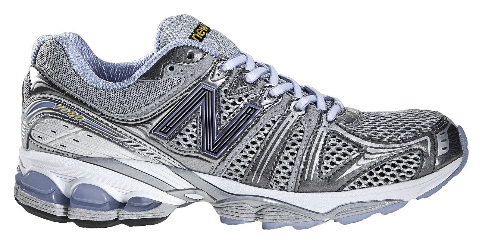New Balance 1080, Silver with Purple