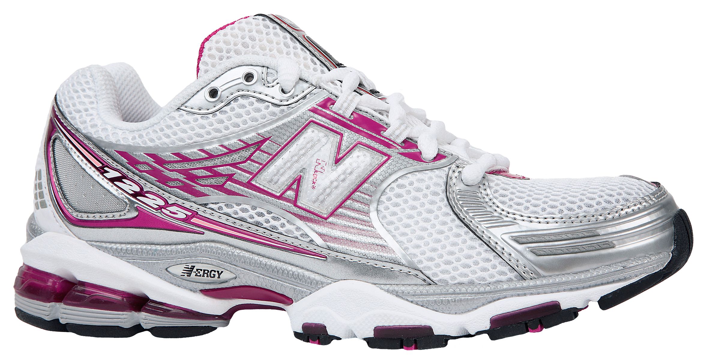 New Balance 1225, Silver with Pink