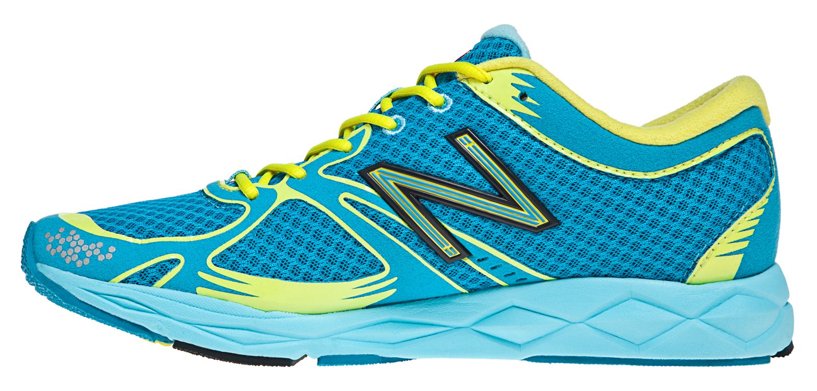 New Balance 1400, Blue Atoll with Yellow