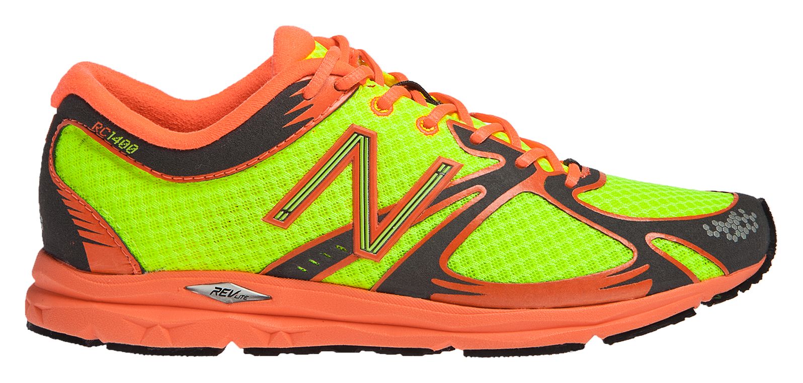 Glow in the Dark 1400, Hi Viz Yellow with Orange & Grey