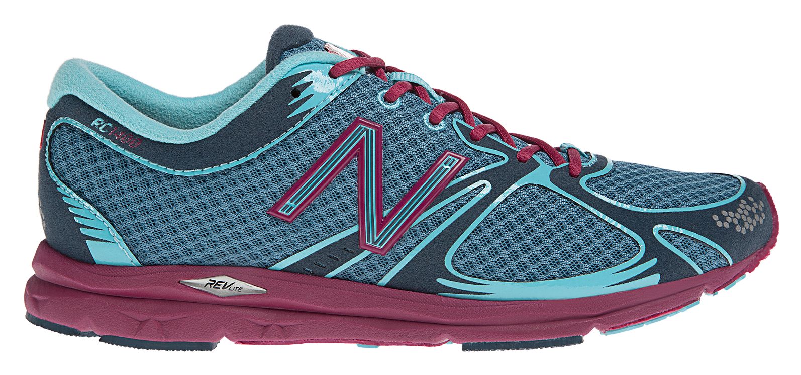 New Balance 1400, Wine with Blue Sapphire & Blue Grotto