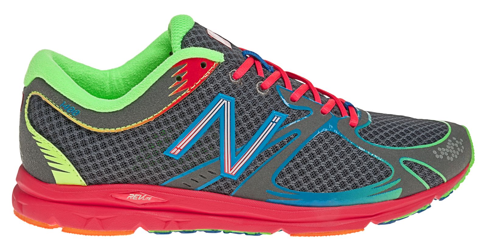 Limited Edition 1400, Grey with Diva Pink & Turquoise