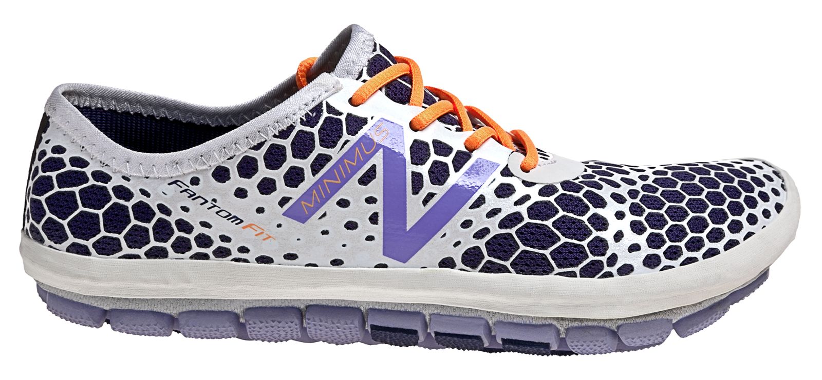 Minimus HI-REZ, White with Purple