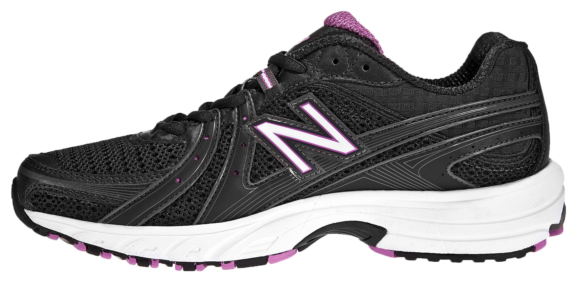 New Balance 620, Black with White &amp; Pink