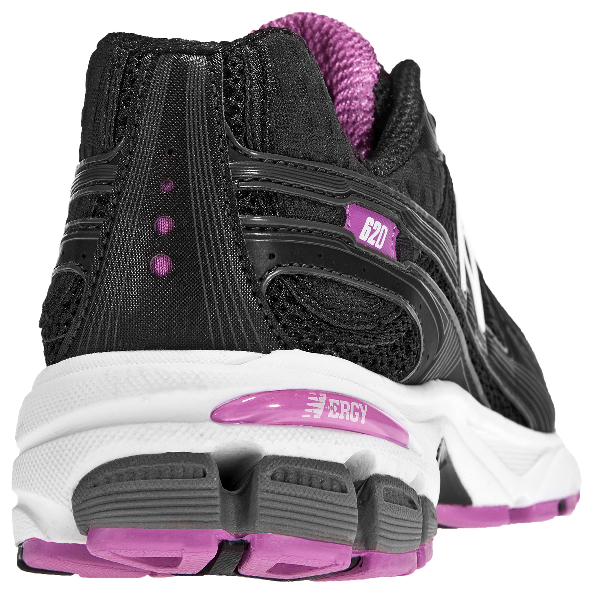 New Balance 620, Black with White &amp; Pink