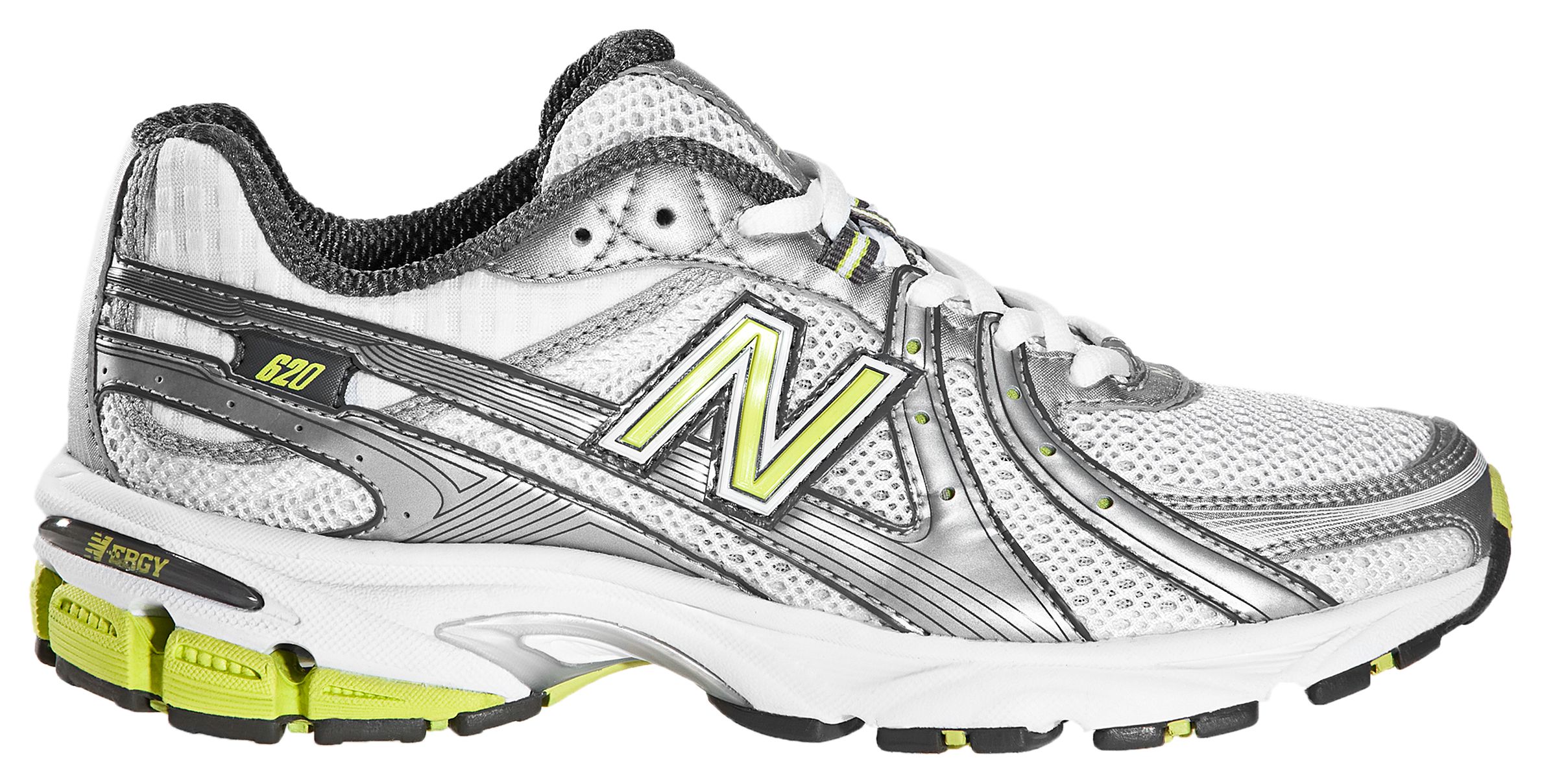 New Balance 620, Grey with Lime Green