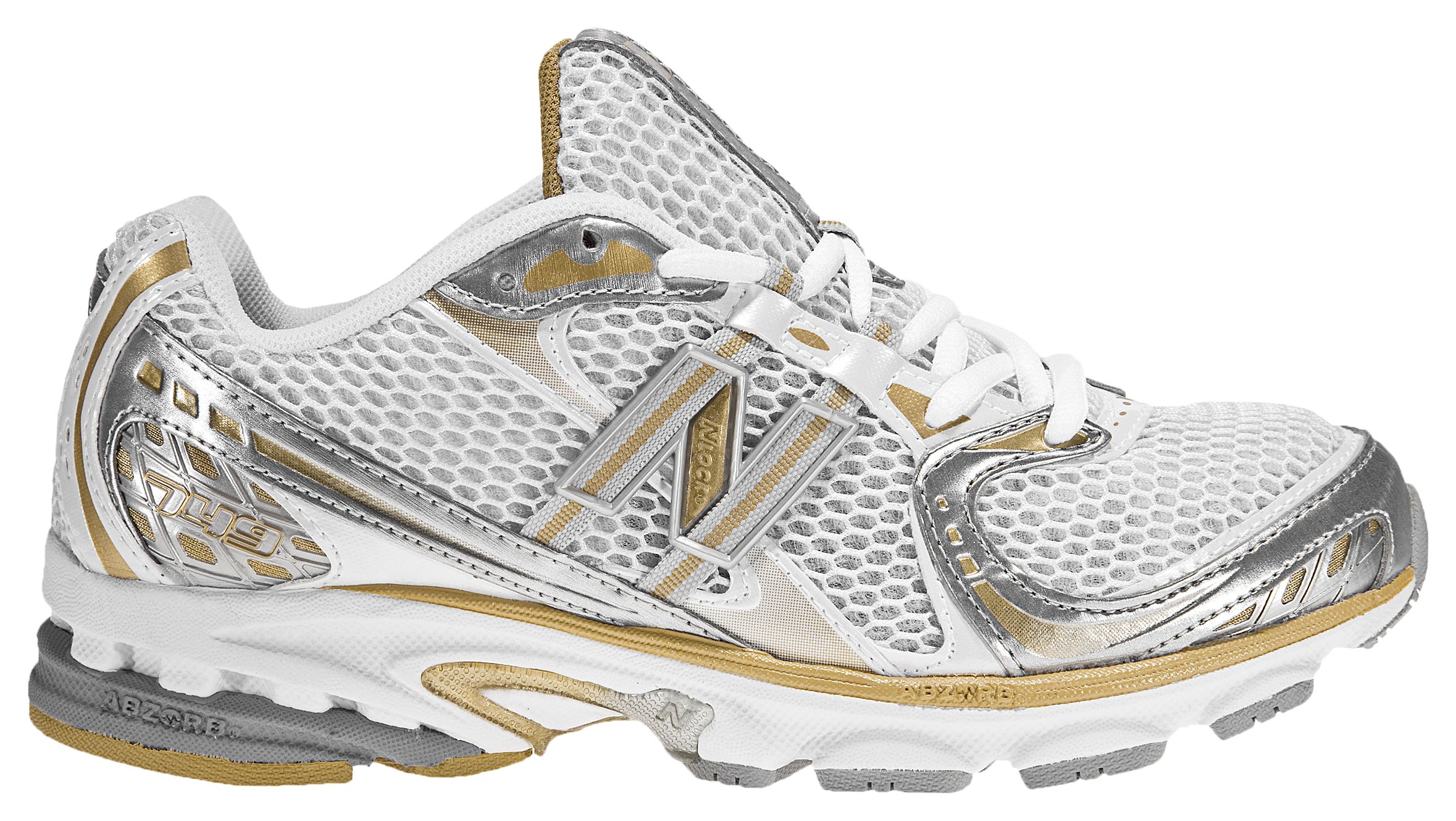 New Balance 749, Silver with Gold