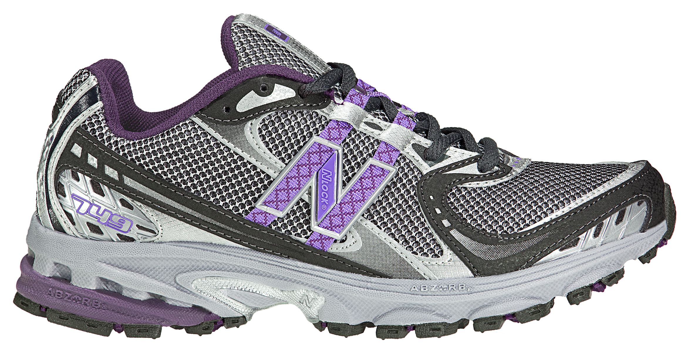New Balance 749-, Grey with Purple & Black