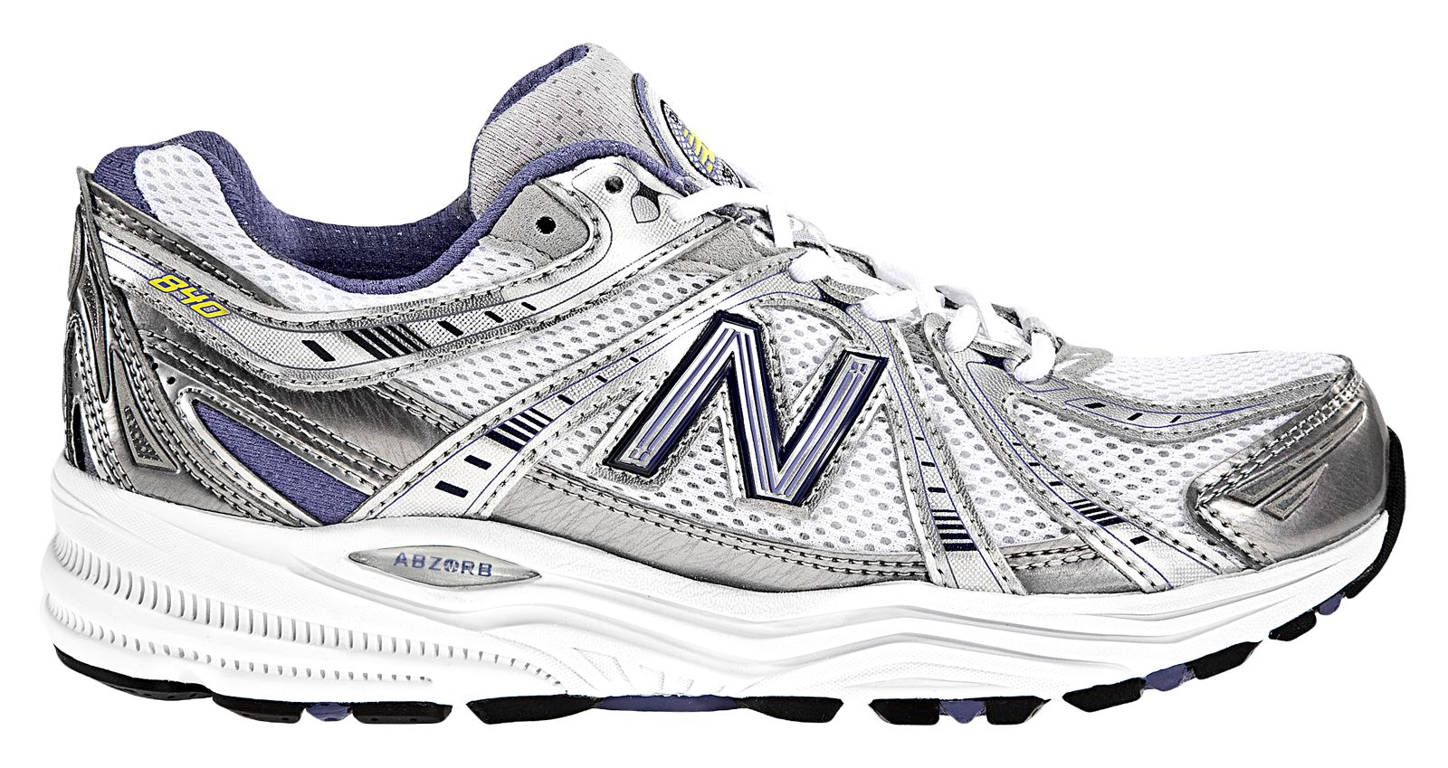 New Balance 840, White with Blue &amp; Silver