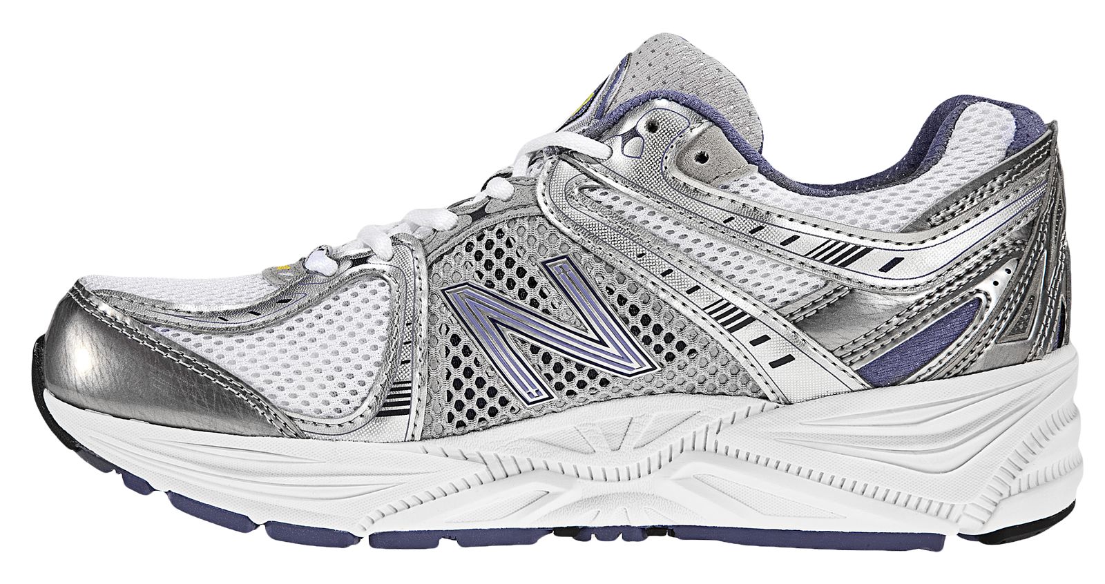 New Balance 840, White with Blue &amp; Silver