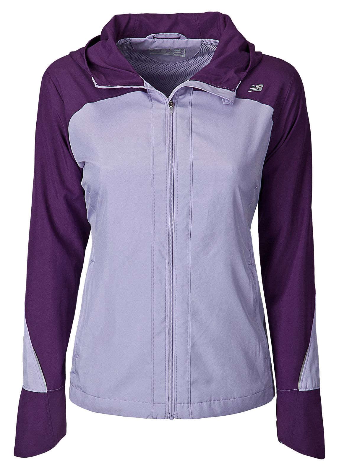 Sequence Hooded Jacket, Blackberry Cord with Violet Tulip