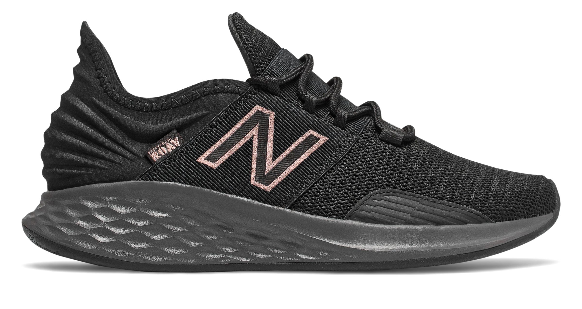 Donna New Balance Fresh Foam Roav - Magnet/Black/Champagne Metallic, Magnet/Black/Champagne Metallic - WROAVLK