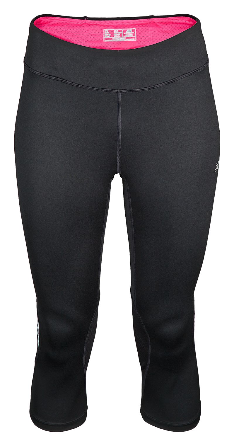 NBx Welded Capri, Black with Pink