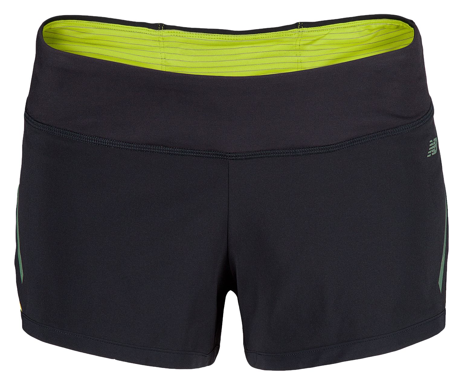NBx Prism Run Short, Black with Tendershoots